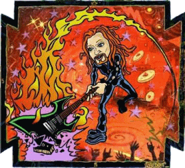 Ginger Guitar Smash by Dave Heulun
